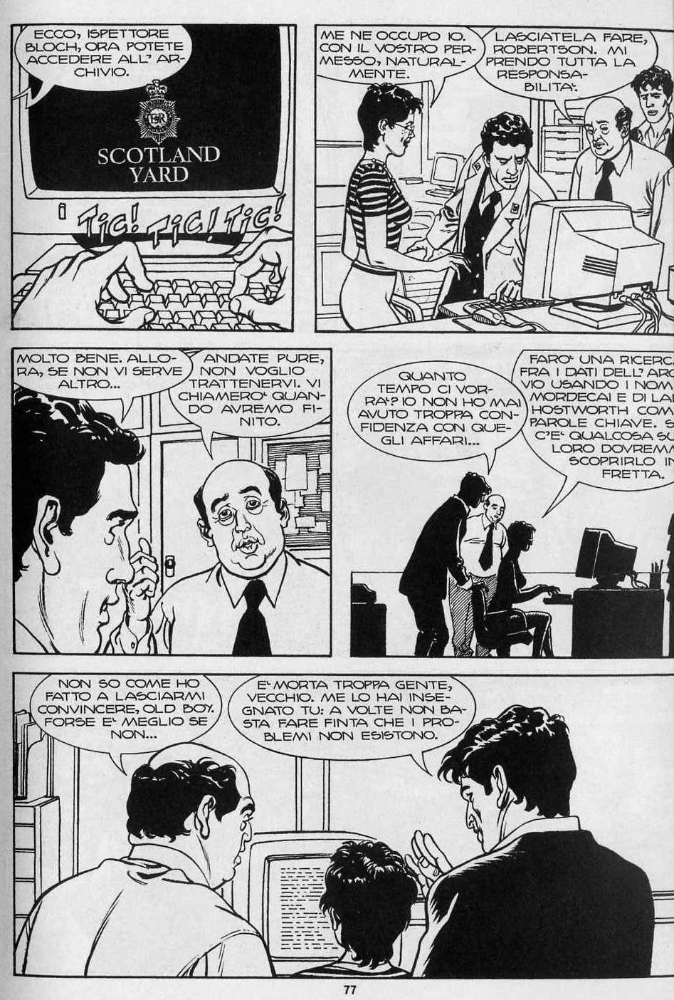 Read online Dylan Dog (1986) comic -  Issue #190 - 74