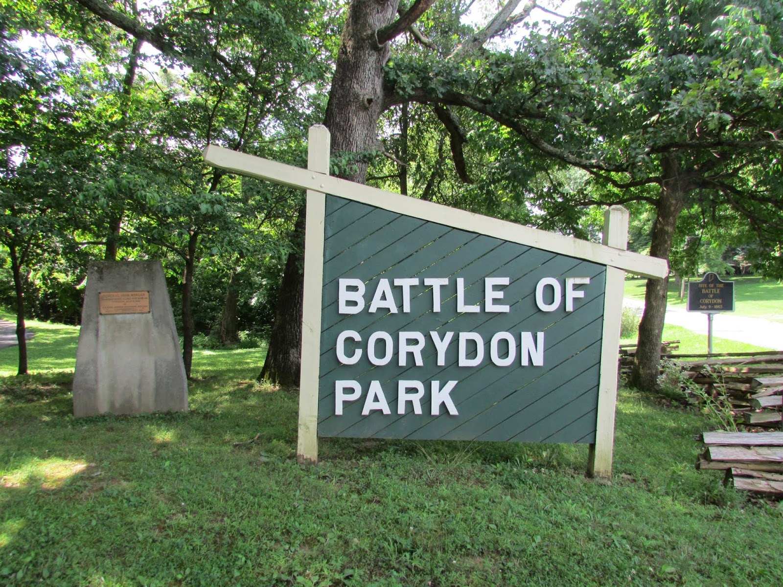 Murray & Candace's Adventures Battle of Corydon Park...