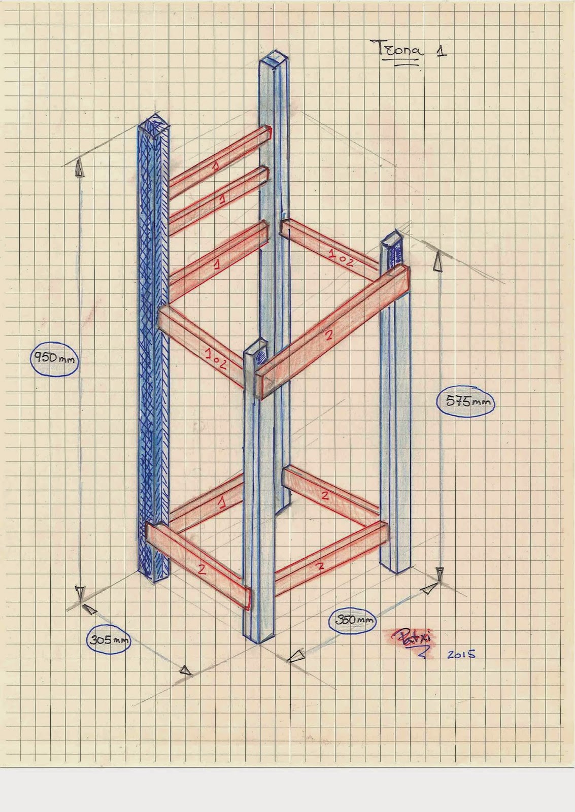 Como hacer una trona de madera