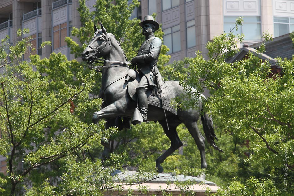 Public Art in Chicago The Hoof Code of Equestrian Statues..
