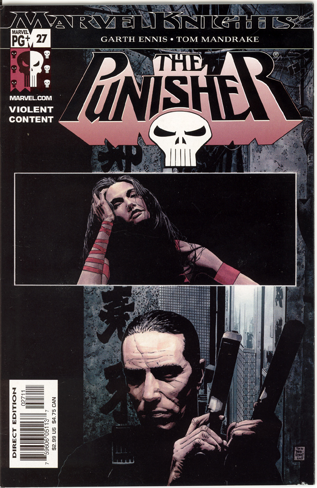 Read online The Punisher (2001) comic -  Issue #27 - Elektra - 1