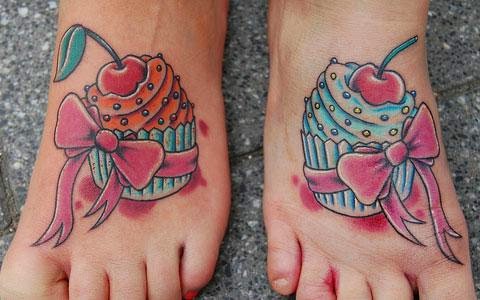 Tatuajes de cupcakes