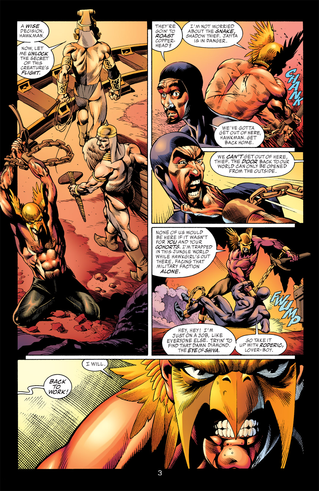 Hawkman (2002) Issue #4 #4 - English 4