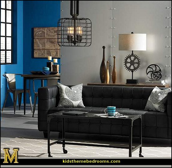 Decorating theme bedrooms - Maries Manor: Industrial style decorating