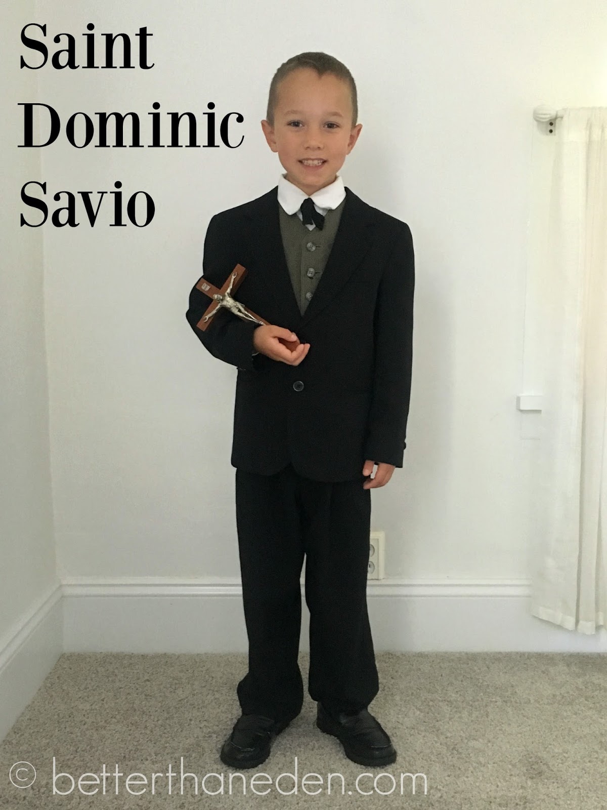 Saint Costumes 101 (and a whole bunch of All Saints' ideas for boys