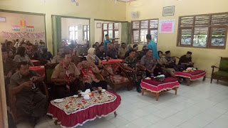 ANGGOTA KORAMIL 08/SAMBIREJO HADIRI LEPAS SAMBUT KEPALA SEKOLAH SMP NEGERI SATU ATAP