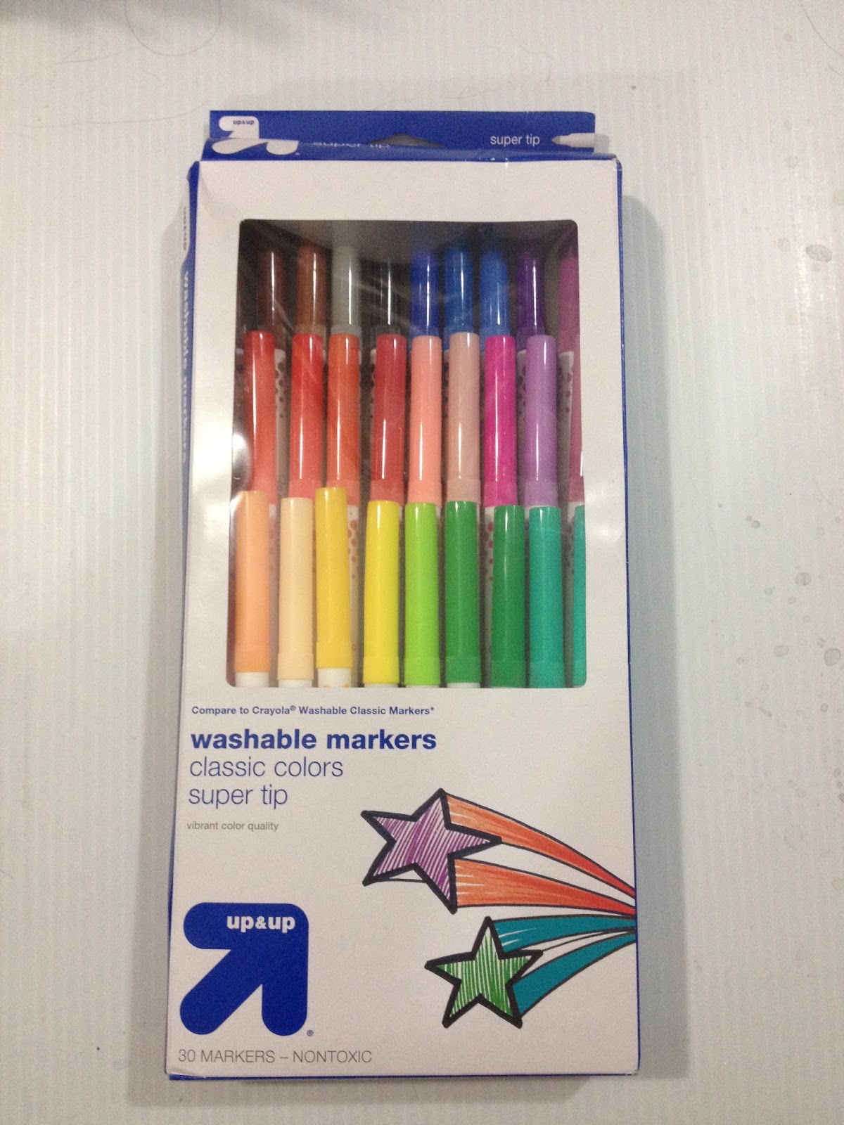 Crayola 8 Count Gel FX Washable Markers, Colouring Pens & Markers