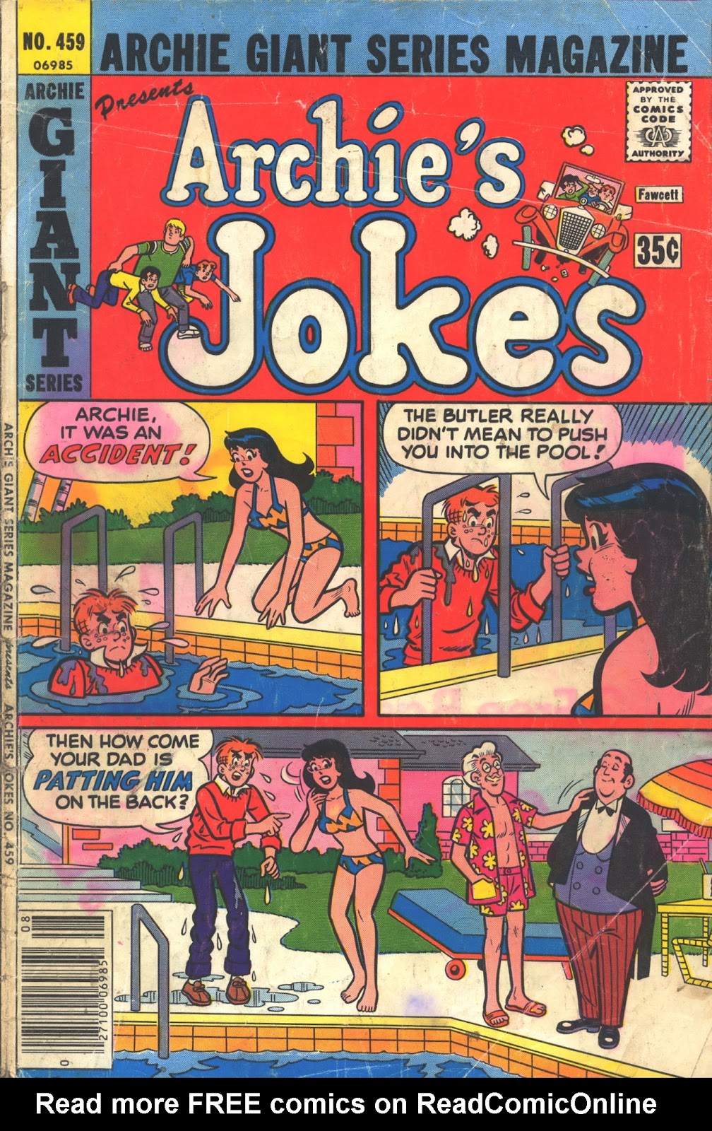 Archie Giant Series Magazine 459 Page 1