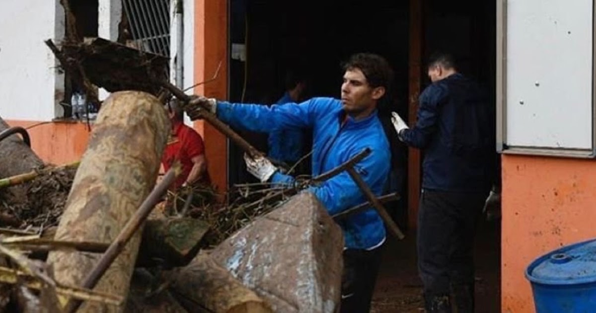 TENNIS : RAFAEL NADAL SHOWS 'GOOD SAMARITAN' FOLLOWING DEADLY MALLORCA