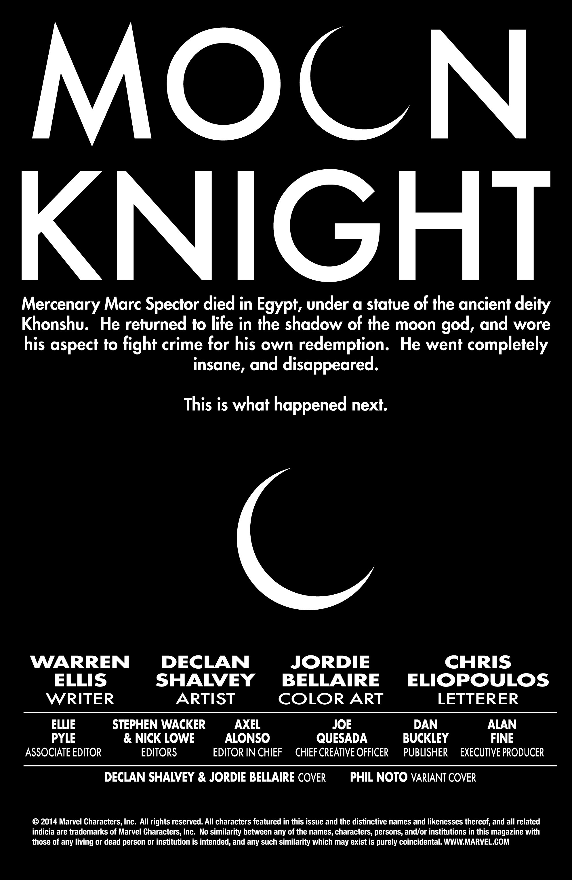 Read online Moon Knight (2014) comic -  Issue #2 - 2