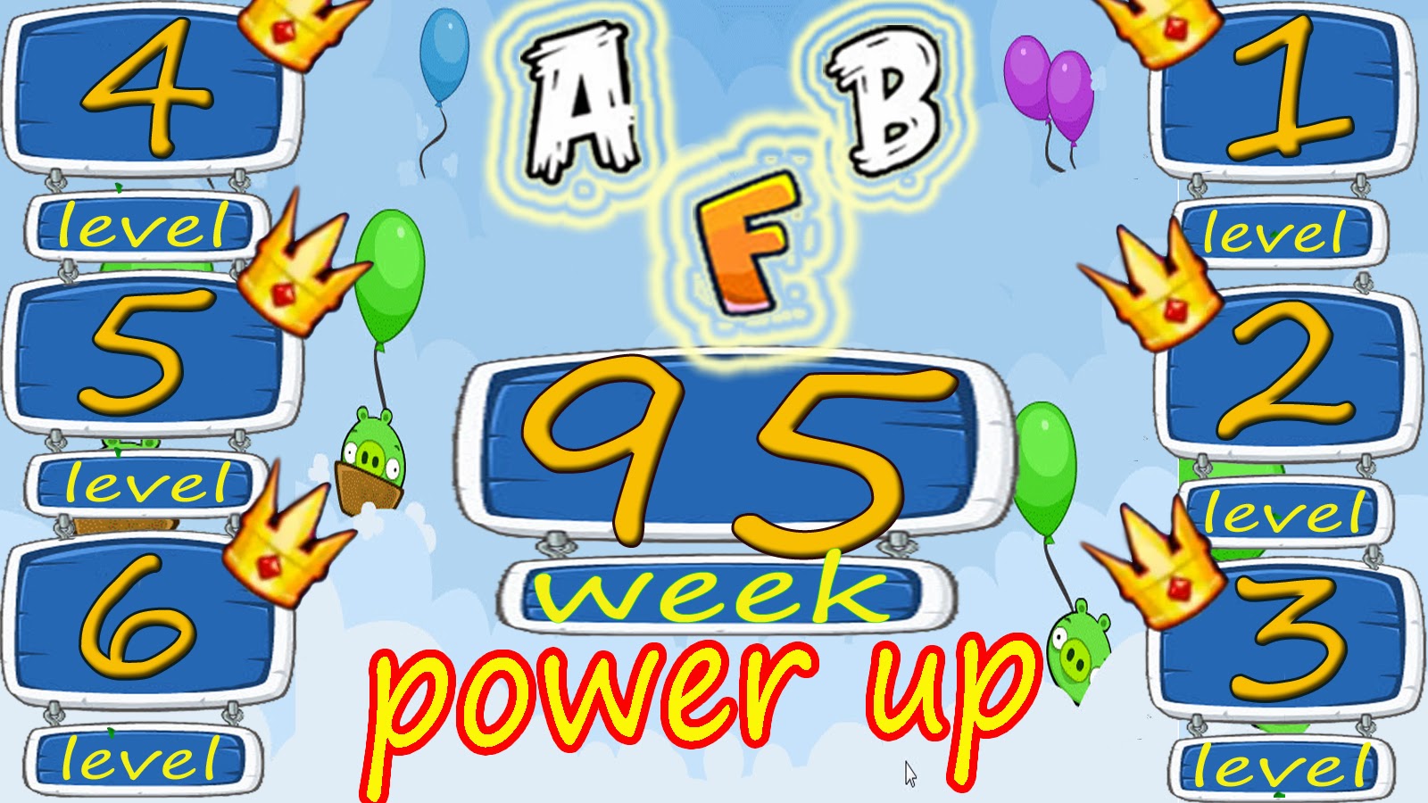 Angry Birds Friends Tournament Week 95 All Levels Power Up 10 16 Mar