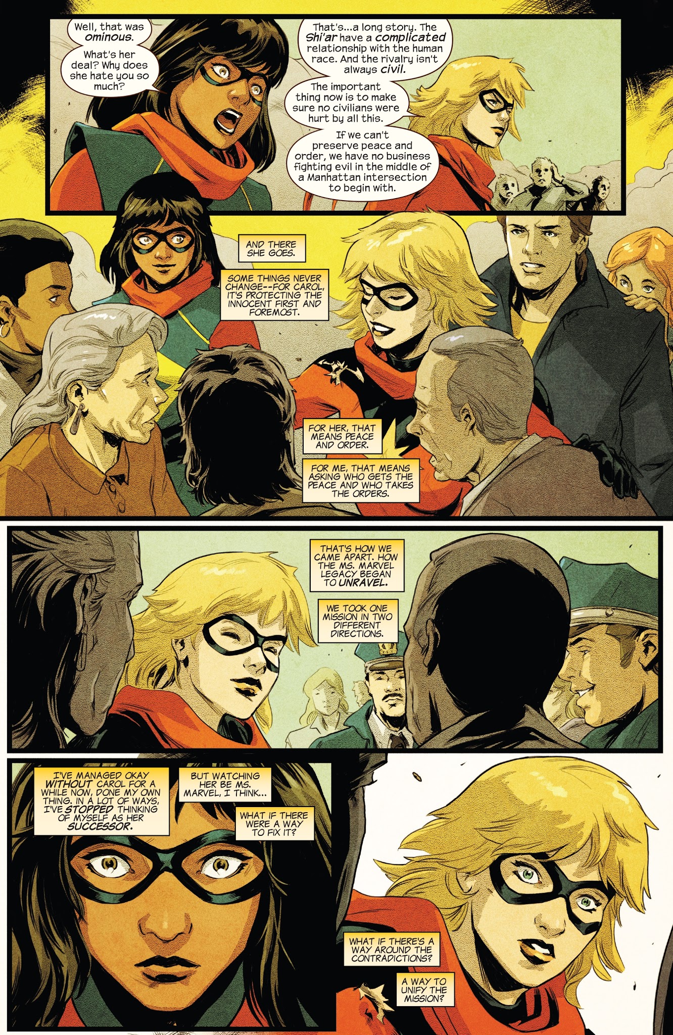 Read online Generations: Ms. Marvel & Ms. Marvel comic -  Issue # Full - 23