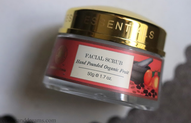 Forest Essentials Hand Punded Organic Fruit Scrub review