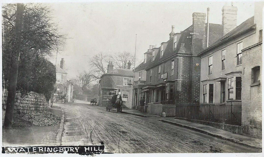 Wateringbury Remembered The Cross Roads at Wateringbury C1908