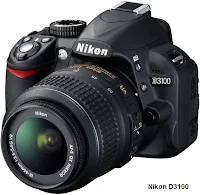 Nikon D3100 DSLR camera