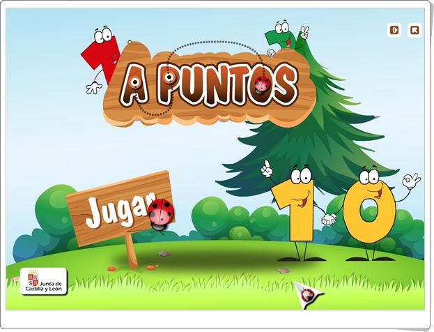 "A puntos" (Juego de Verano de Números de Infantil)