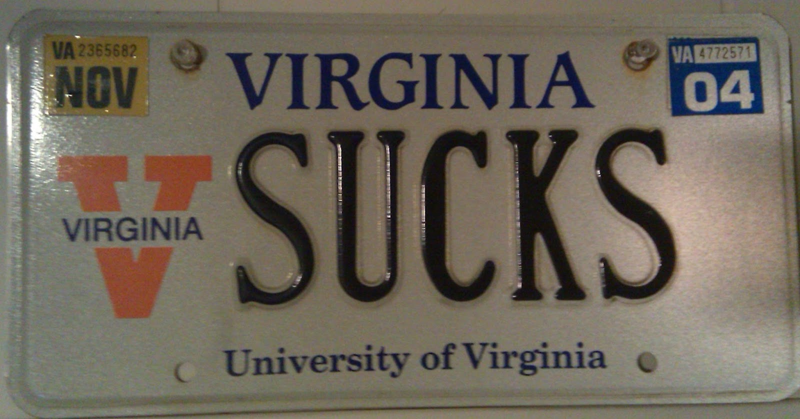 Funny Vanity License Plates Virginia My Crazy Email