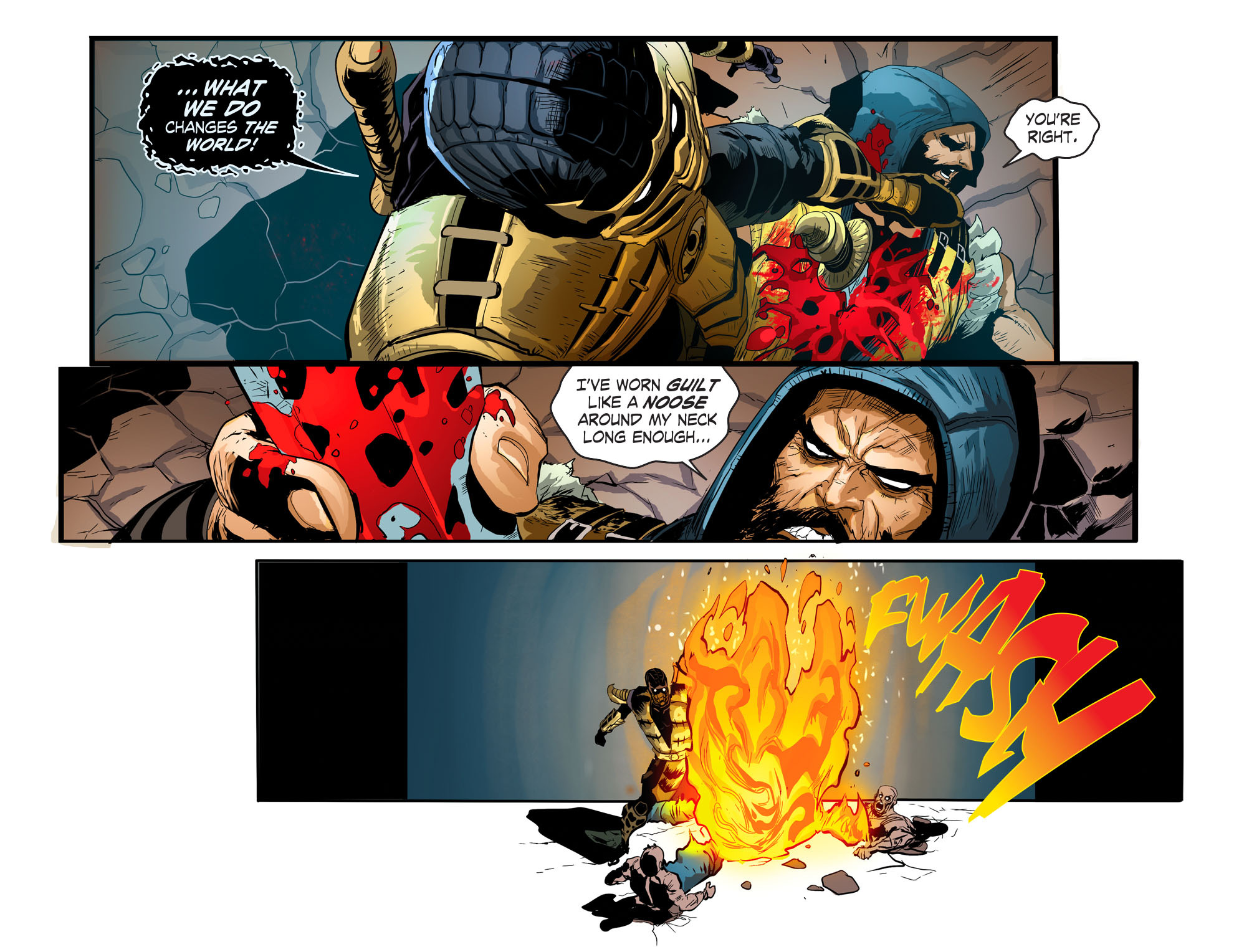 Read online Mortal Kombat X [I] comic -  Issue #32 - 17