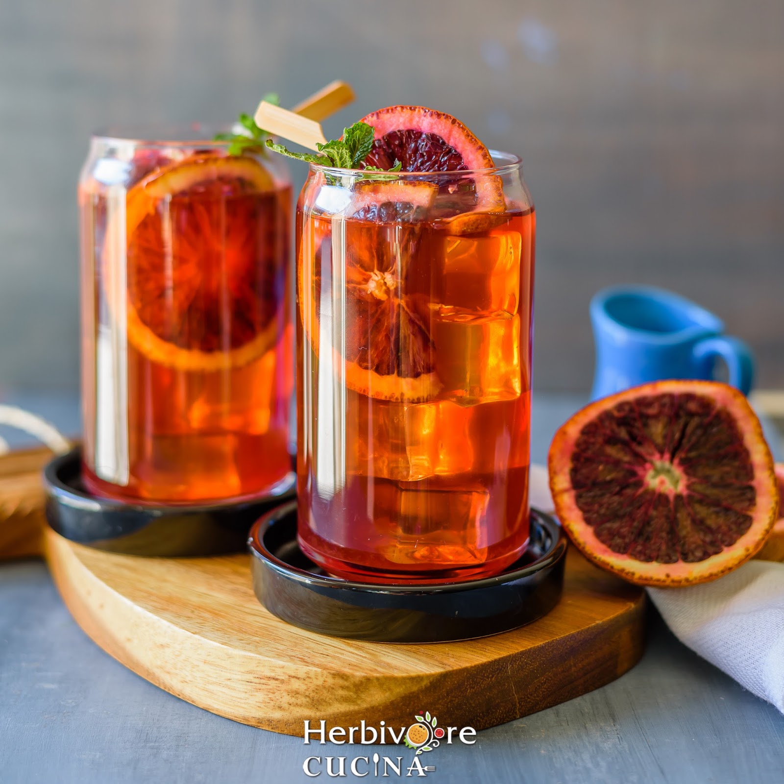 Herbivore Cucina Blood Orange Iced Tea