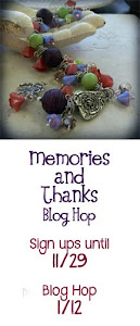 Memories and Thanks Blog Hop