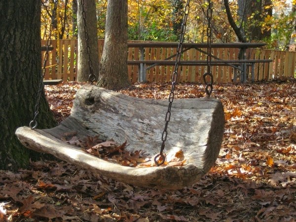 Wooden swing for indoor and outdoor use!