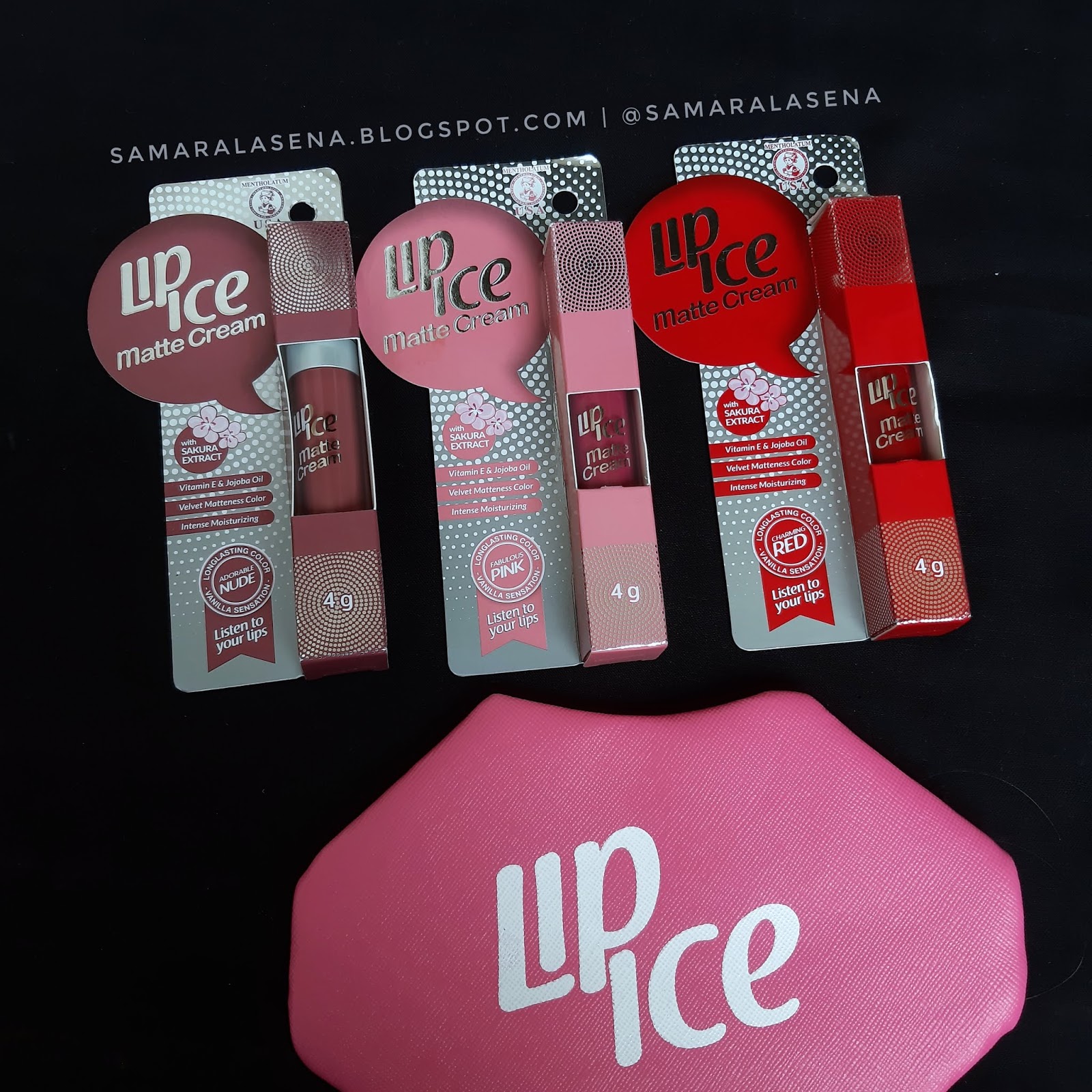 Lip Ice Matte Series! Review & Swatches