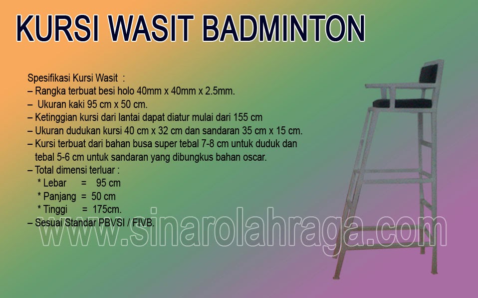 57 Desain Kursi Wasit Badminton HD Terbaik