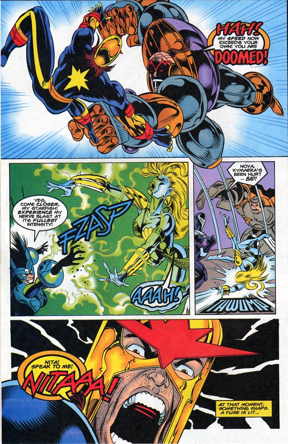 Read online Nova (1994) comic -  Issue #14 - 15