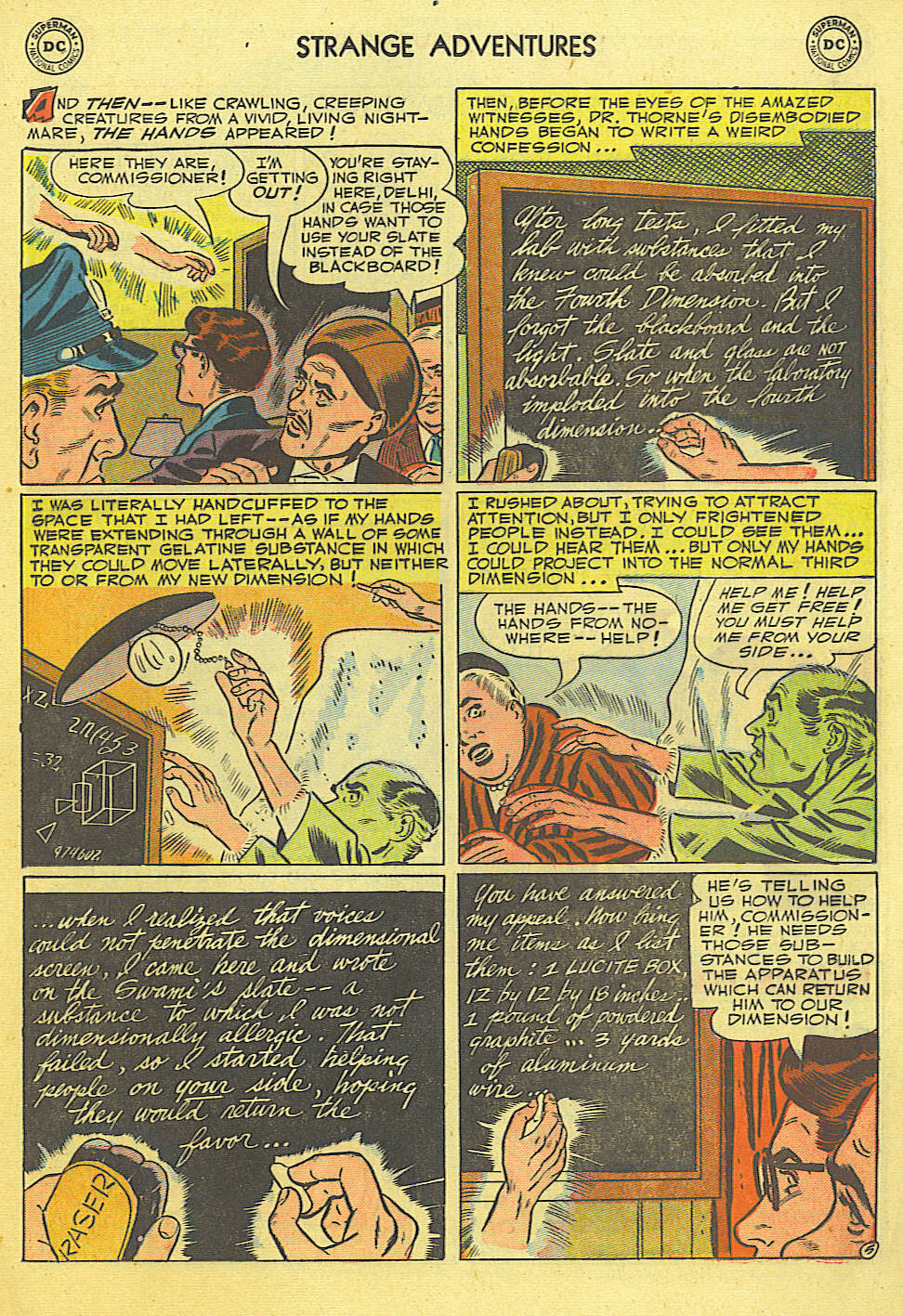 Read online Strange Adventures (1950) comic -  Issue #22 - 17