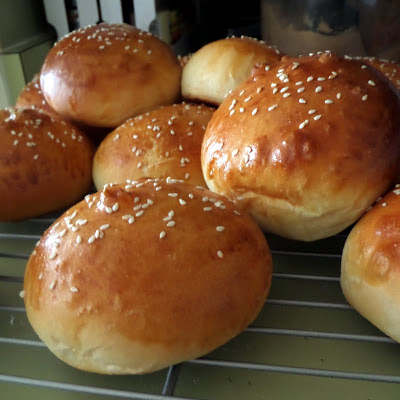 Best Burger Buns:  Soft and fluffy burger buns that don't fall apart or leak.