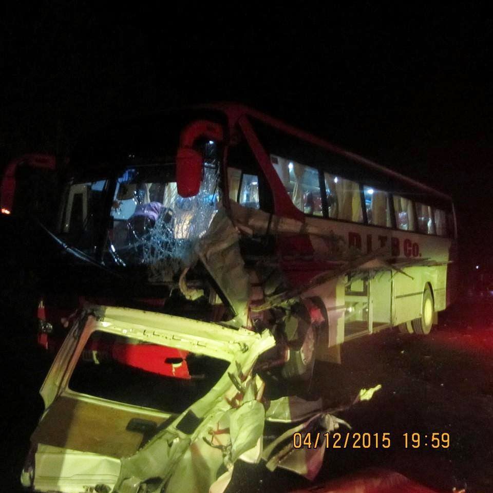 4 Fatalities In A Passenger Van Accident in Eastern Samar