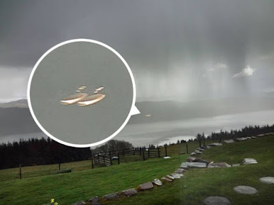 Loch Ness Monster just hitched a lift home on a UFO?
