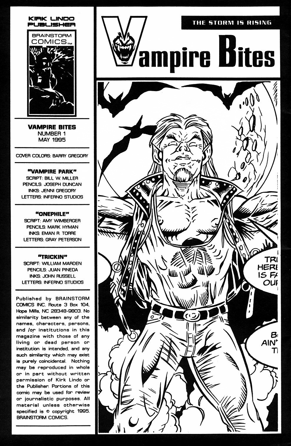 Read online Vampire Bites comic -  Issue #1 - 2