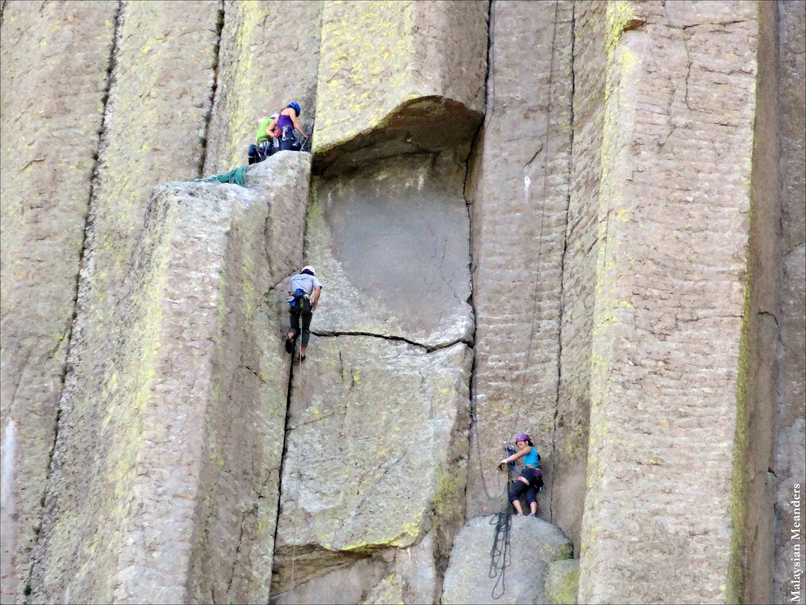 Malaysian Meanders Close Encounters on Devils Tower