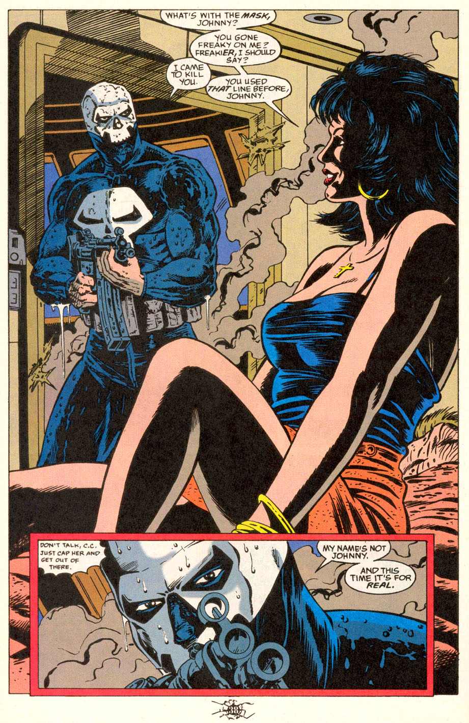 Read online The Punisher (1987) comic -  Issue #100 - The Cage - 33