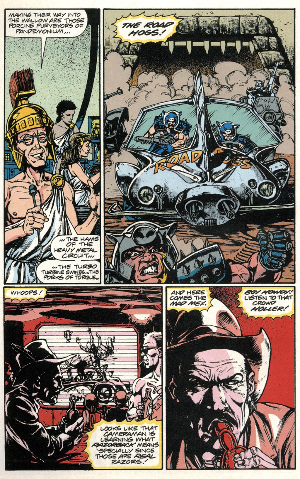 Read online Car Warriors comic -  Issue #1 - 16