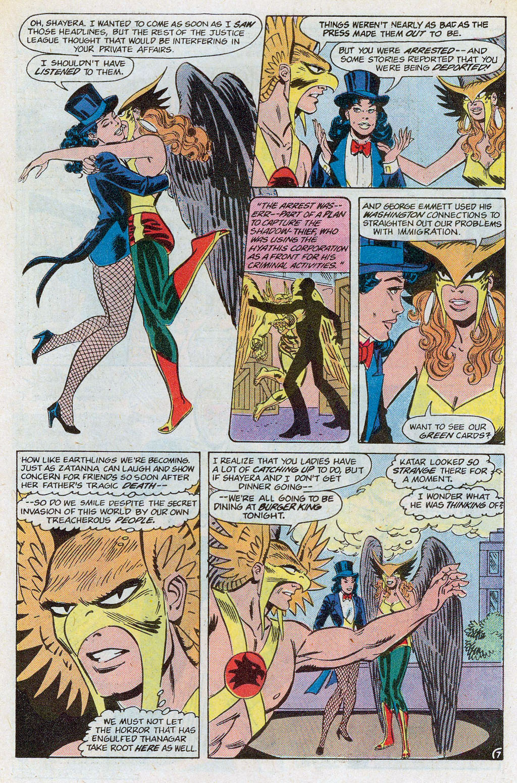 Hawkman (1986) Issue #4 #4 - English 9