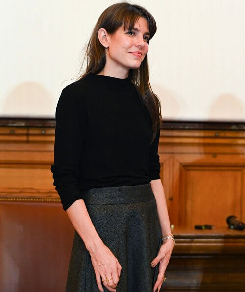 Charlotte Casiraghi attended the events held on the occasion of the 10th anniversary of Saint Exupéry Youth Foundation