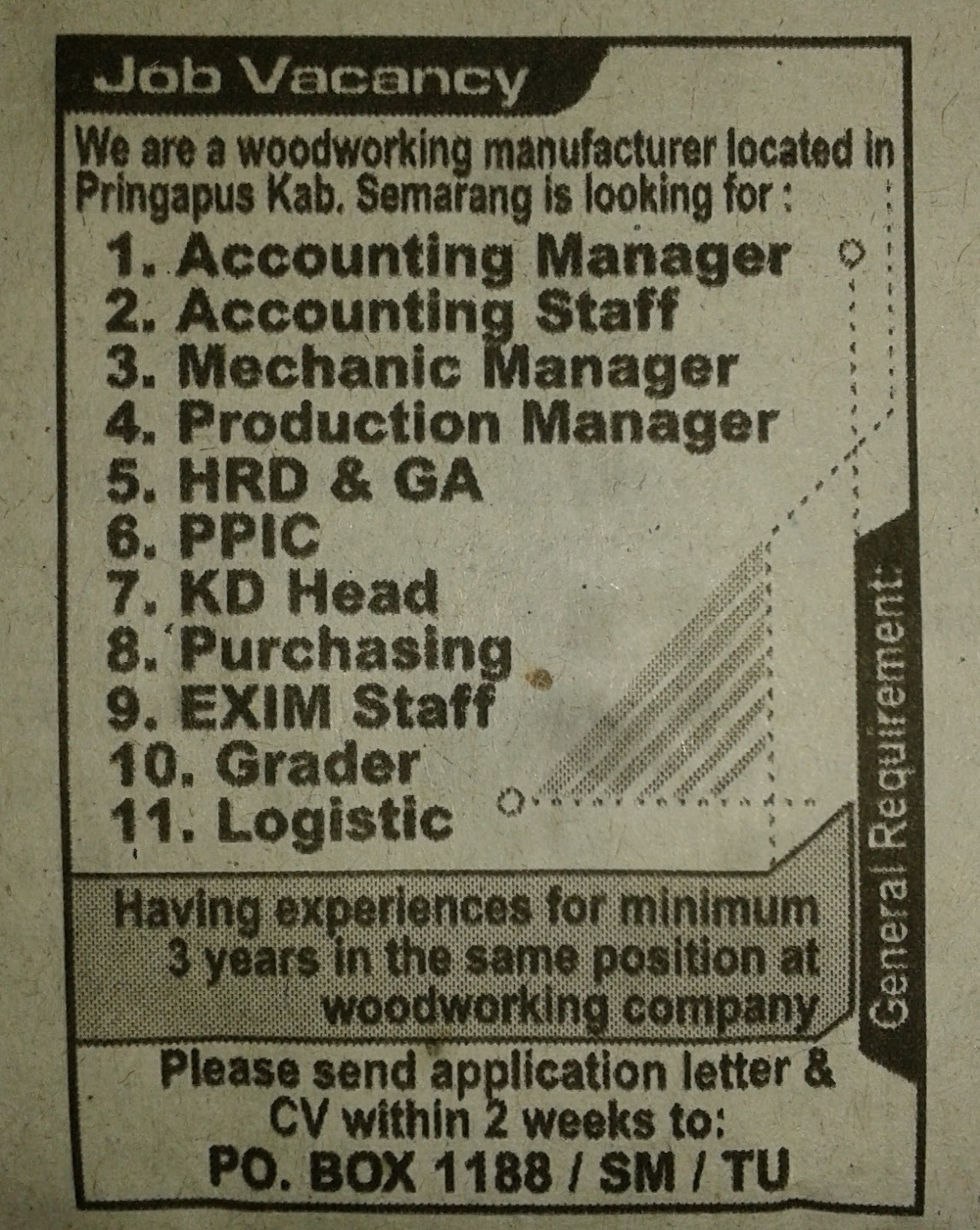 Data Pendidikan Bersama Job Advertisement And Application Letter