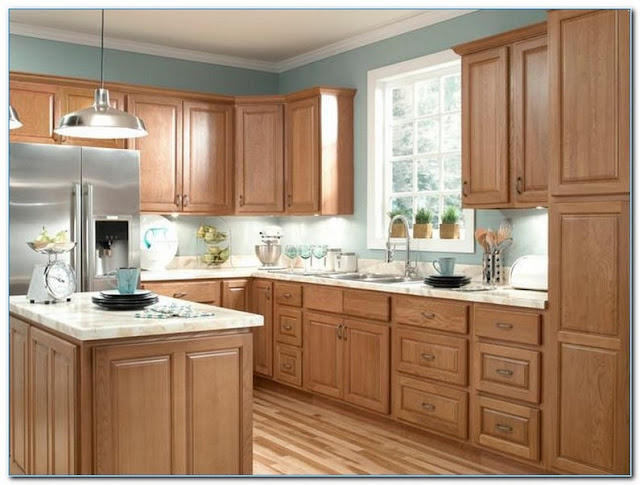 Kitchen Color Ideas With Oak Cabinets Home Interior