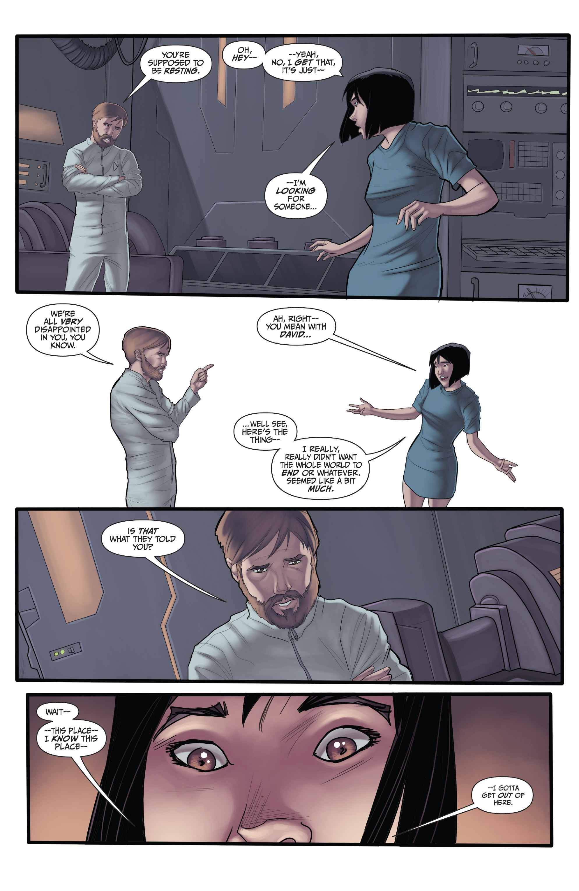 Read online Morning Glories comic -  Issue #37 - 15