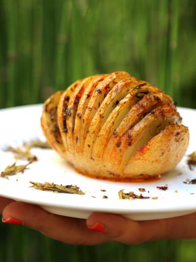 Hasselback potatoes : pommes de terre rôties à la suédoise