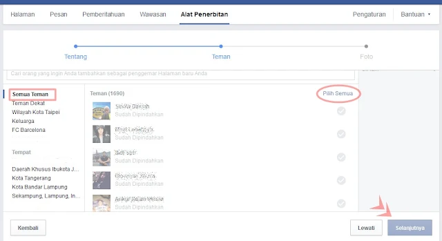 Merubah Akun Facebook Menjadi Fans Page