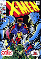 X-men v1 #57 marvel comic book cover art by Neal Adams