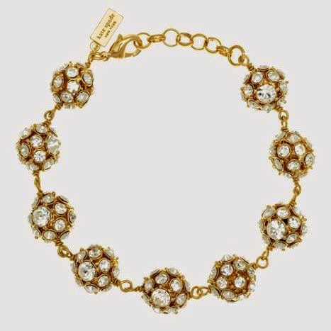 Kate Spade Lady Marmalade gold bracelet