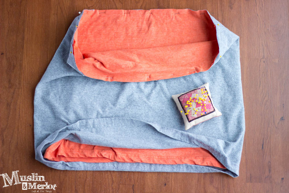 DIY TShirt Towel for Perfectly Smooth Hair Muslin and Merlot