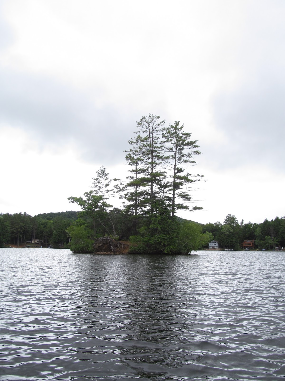Recreational Kayaking in Maine Sokokis Lake, Limerick, ME