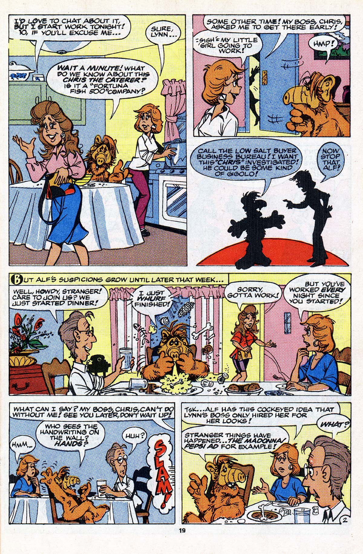 Read online ALF comic -  Issue #22 - 16