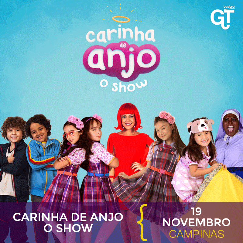 Sorteio Turnê oficial de “Carinha de Anjo” em Campinas Sorteio Turnê oficial de “Carinha de Anjo” em Campinas