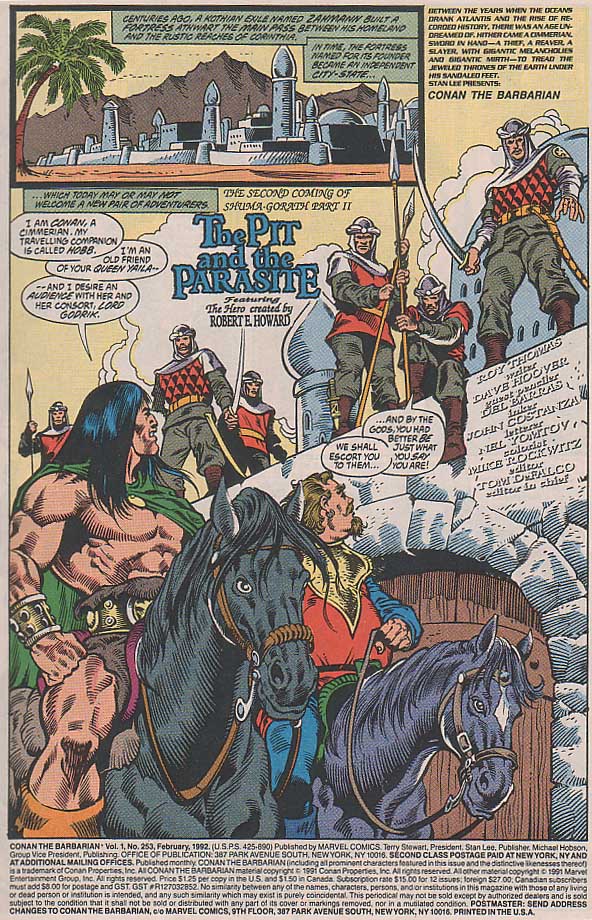 Conan the Barbarian (1970) Issue #253 #265 - English 2